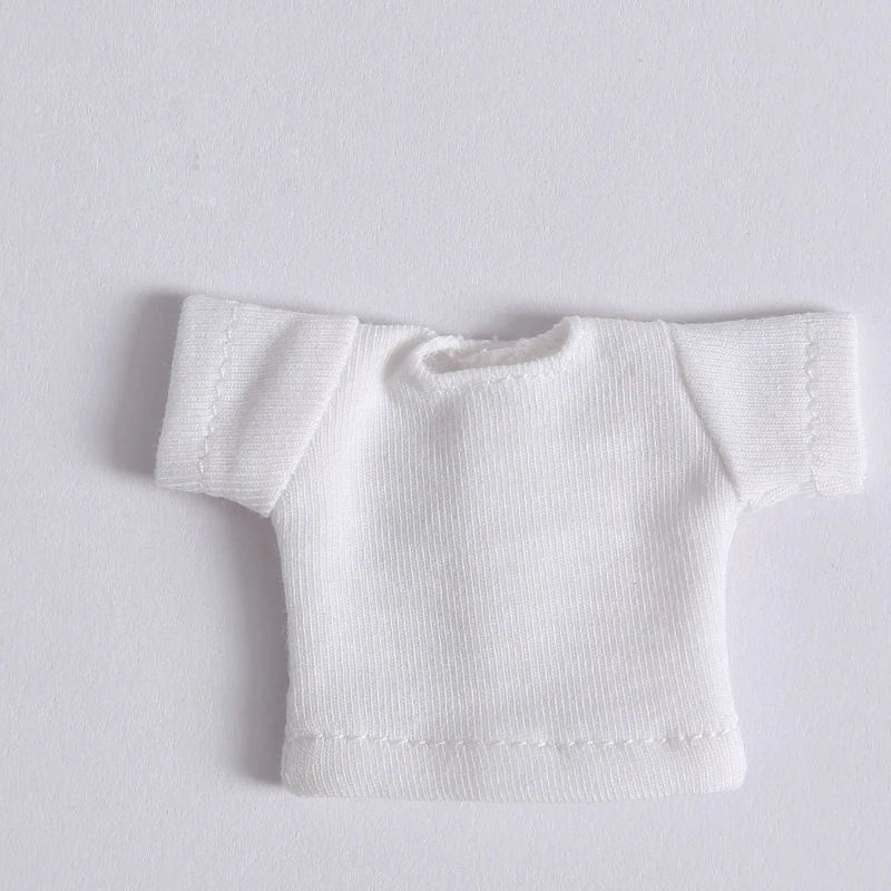 Ob11 clothes Leisure short-sleeved t-shirt for obitsu11,GCS ,YMY,P9,1/12 bjd Movable joints Dolls Accessories Toy