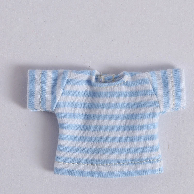Ob11 clothes Leisure short-sleeved t-shirt for obitsu11,GCS ,YMY,P9,1/12 bjd Movable joints Dolls Accessories Toy