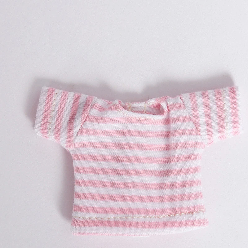 Ob11 clothes Leisure short-sleeved t-shirt for obitsu11,GCS ,YMY,P9,1/12 bjd Movable joints Dolls Accessories Toy