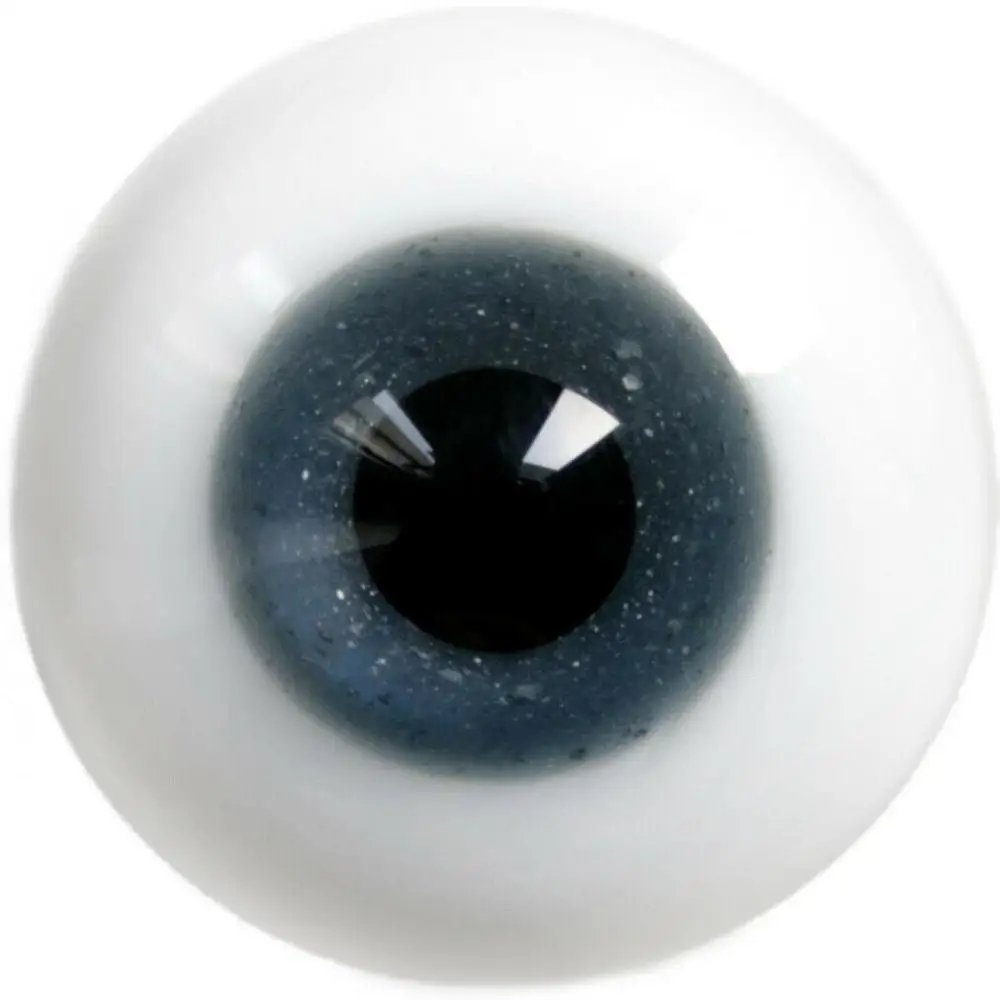 Wamami 6mm 8mm 10mm 12mm 14mm 16mm 18mm 20mm 22mm 24mm Blue Glass Eyes Eyeball Doll Dollfie Reborn Making Crafts