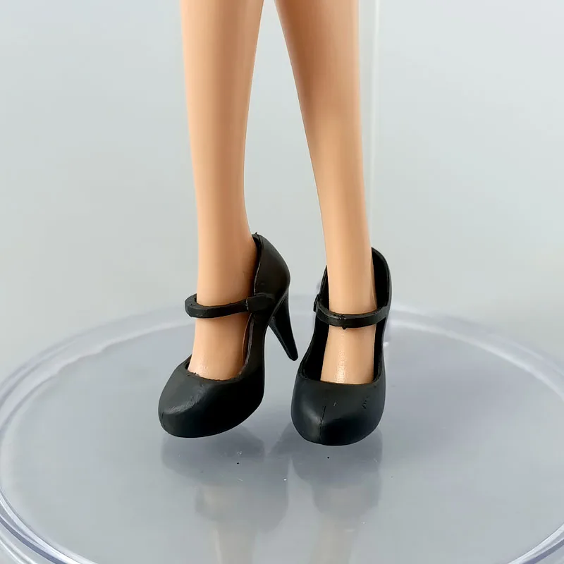 Office Work Footwear Elegant Heeled Shoes for 11.5" Doll High Heels Boat Shoes for Blythe Doll Plastic Accessories DIY Toy