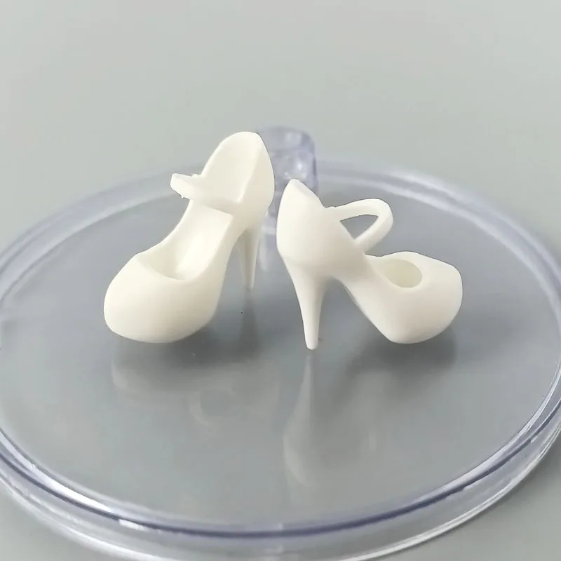 Office Work Footwear Elegant Heeled Shoes for 11.5" Doll High Heels Boat Shoes for Blythe Doll Plastic Accessories DIY Toy
