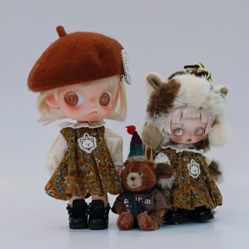 New Hand‑Sewn Doll Outfit Set For ZSIGA Yearning Land 1/8 Scale 20cm Movable Doll, Doll Replacement Costume Accessories