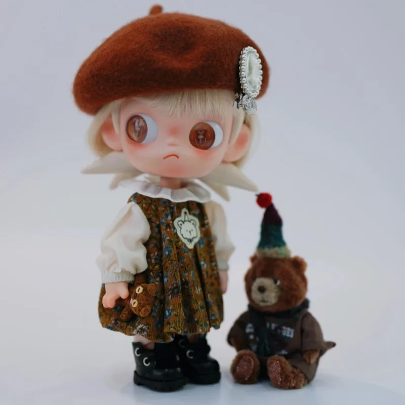New Hand‑Sewn Doll Outfit Set For ZSIGA Yearning Land 1/8 Scale 20cm Movable Doll, Doll Replacement Costume Accessories