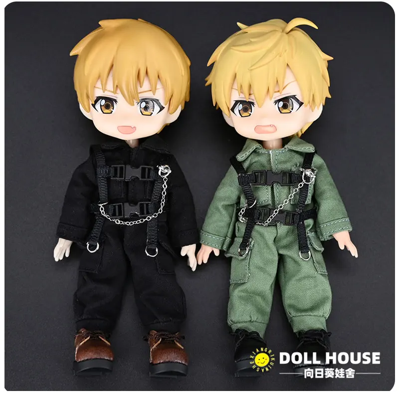 Ob11 Doll Alpha Tactical Clothes Doll Special Police Uniform Set For Molly, Gsc, Ymy, Ufdoll, Holala, 1/12 Bjd Dolls