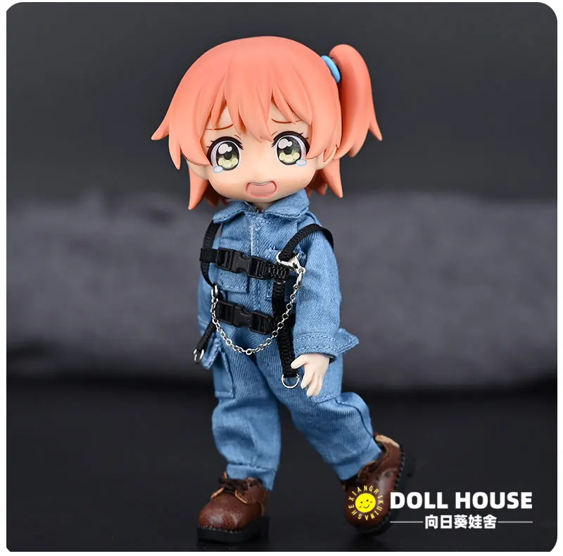 Ob11 Doll Alpha Tactical Clothes Doll Special Police Uniform Set For Molly, Gsc, Ymy, Ufdoll, Holala, 1/12 Bjd Dolls