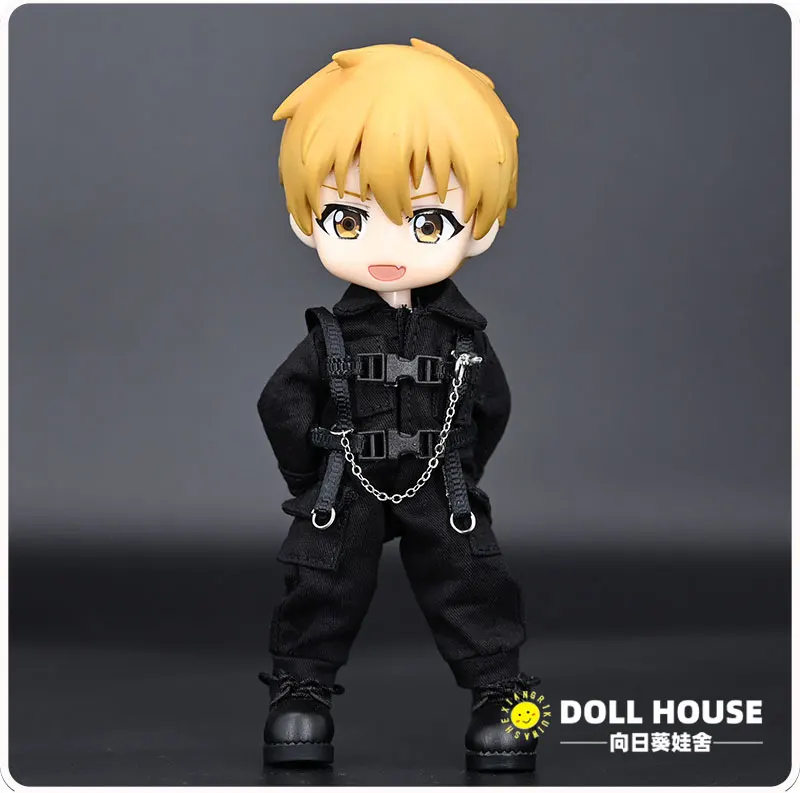 Ob11 Doll Alpha Tactical Clothes Doll Special Police Uniform Set For Molly, Gsc, Ymy, Ufdoll, Holala, 1/12 Bjd Dolls