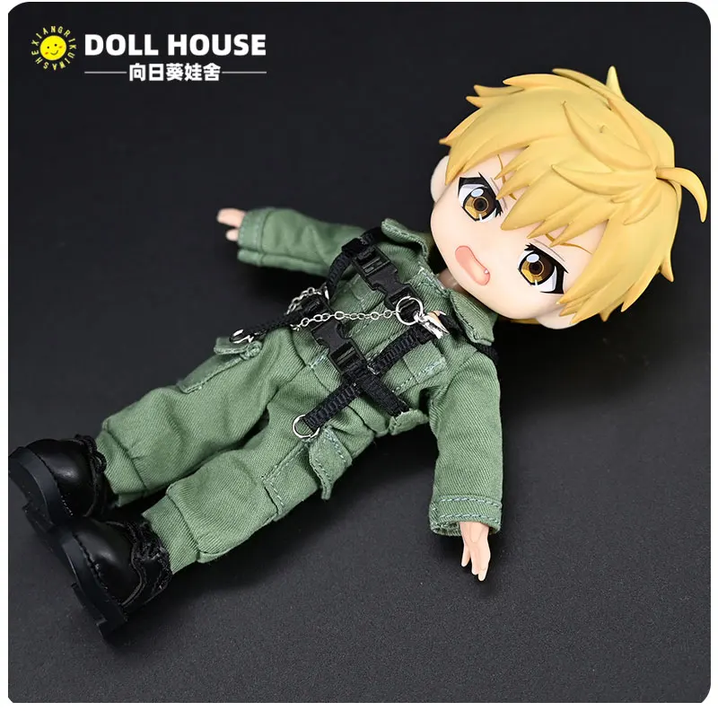 Ob11 Doll Alpha Tactical Clothes Doll Special Police Uniform Set For Molly, Gsc, Ymy, Ufdoll, Holala, 1/12 Bjd Dolls