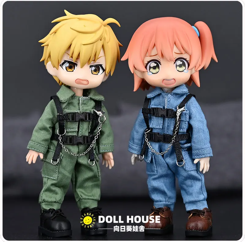 Ob11 Doll Alpha Tactical Clothes Doll Special Police Uniform Set For Molly, Gsc, Ymy, Ufdoll, Holala, 1/12 Bjd Dolls