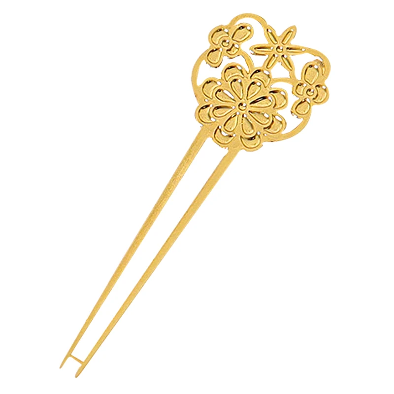 Dollhouse Simulation Chinese Style Mini Hair Comb Hairpin DIY Dolls Dress Up Decoration Accessories For Kid Pretend Play Toys