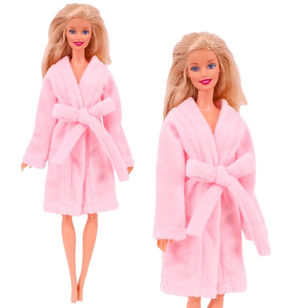 30cm Doll Clothes Christmas Plush Lace-up Pajamas Fit 11.8'Christmas Elf Doll Snowman Gingerbread Man Clothes Doll Accessories