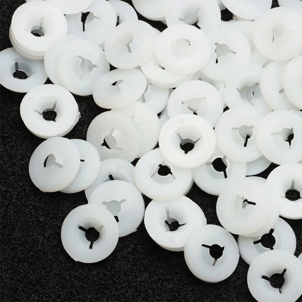 100Pcs/bag Round Doll Eye Gaskets Washers for Plastic Safety Eyes Nose Back for Bear Doll Animal Toys DIY Craft Child Kids