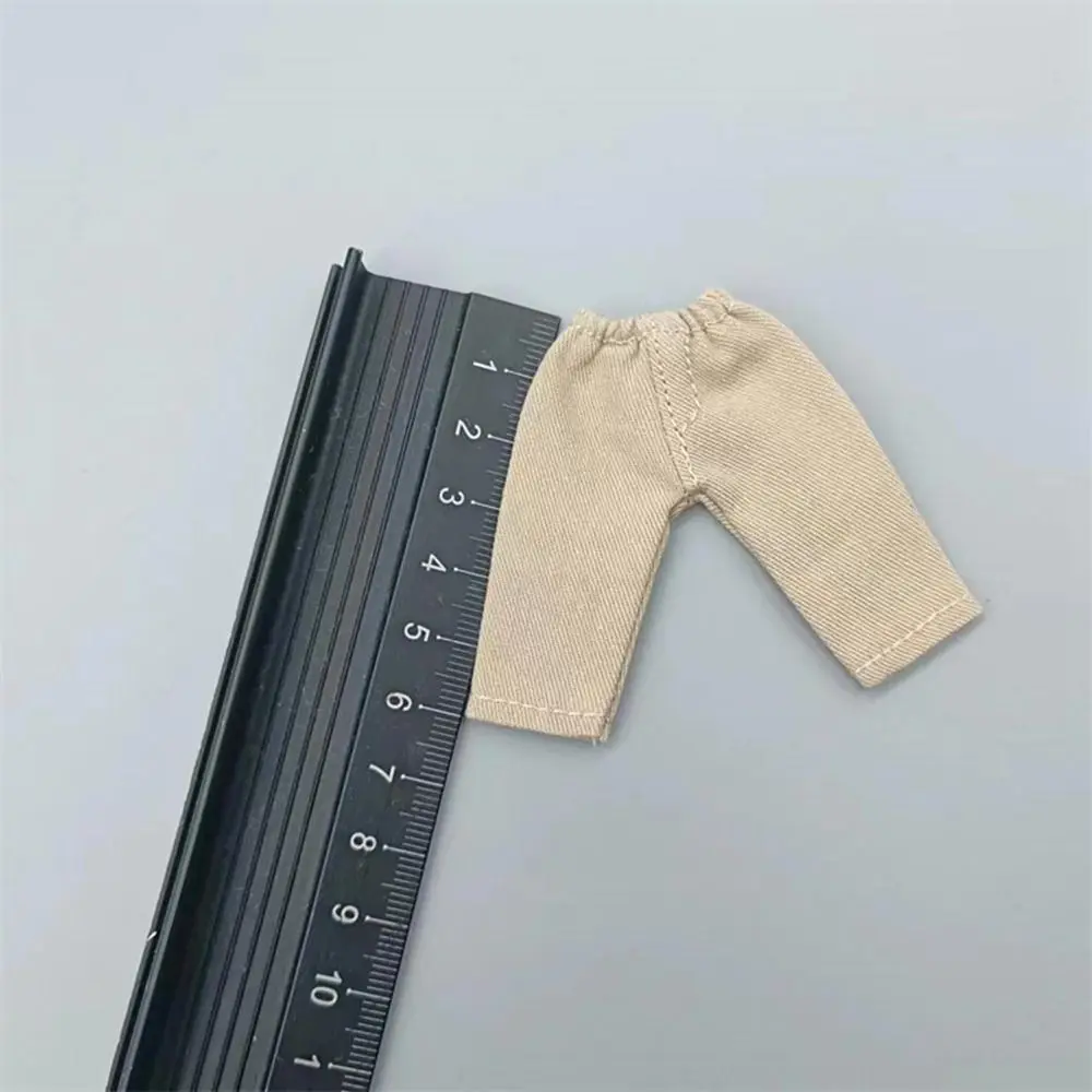 Jeans Clothes Trousers T-shirt For 1/11 OB11 Dolls For 1/12 Bjd/GSC Doll Clothes Denim Pants Obitsu 11 Doll Clothes Accessories