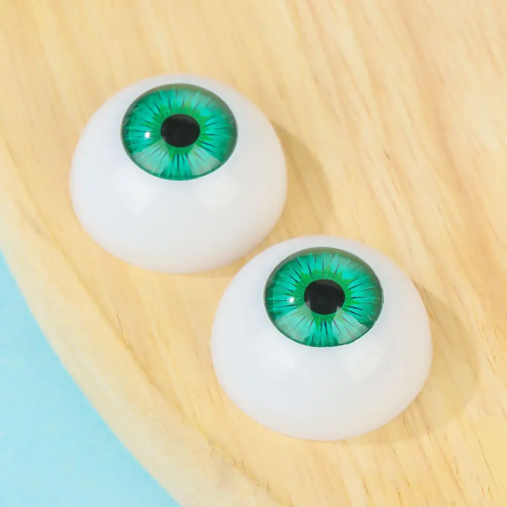 24mm 30mm Blue Brown Green Doll Acrylic Eyes Doll Eyeball For BJD Doll Making Crafts DIY Eyes Accessories Doll Animals Parts