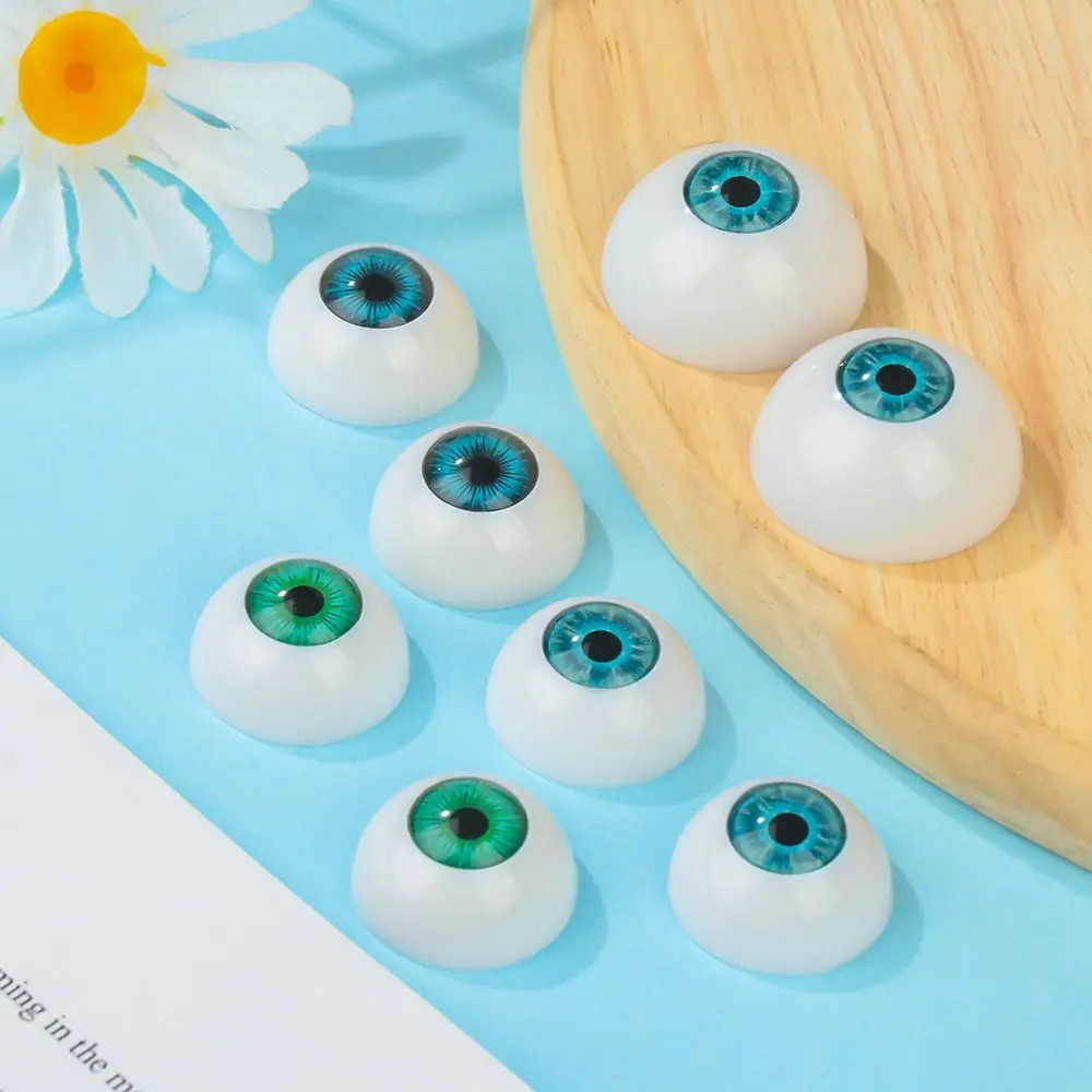 24mm 30mm Blue Brown Green Doll Acrylic Eyes Doll Eyeball For BJD Doll Making Crafts DIY Eyes Accessories Doll Animals Parts