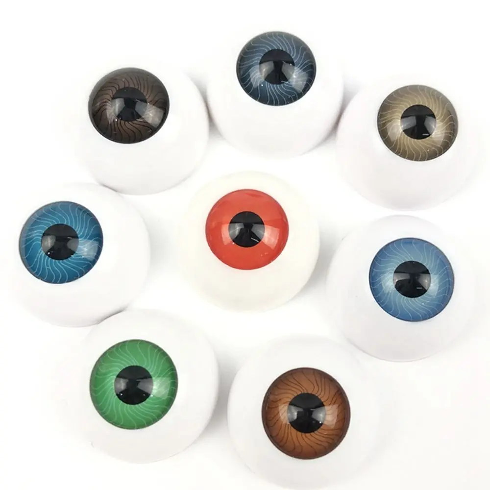 24mm 30mm Blue Brown Green Doll Acrylic Eyes Doll Eyeball For BJD Doll Making Crafts DIY Eyes Accessories Doll Animals Parts