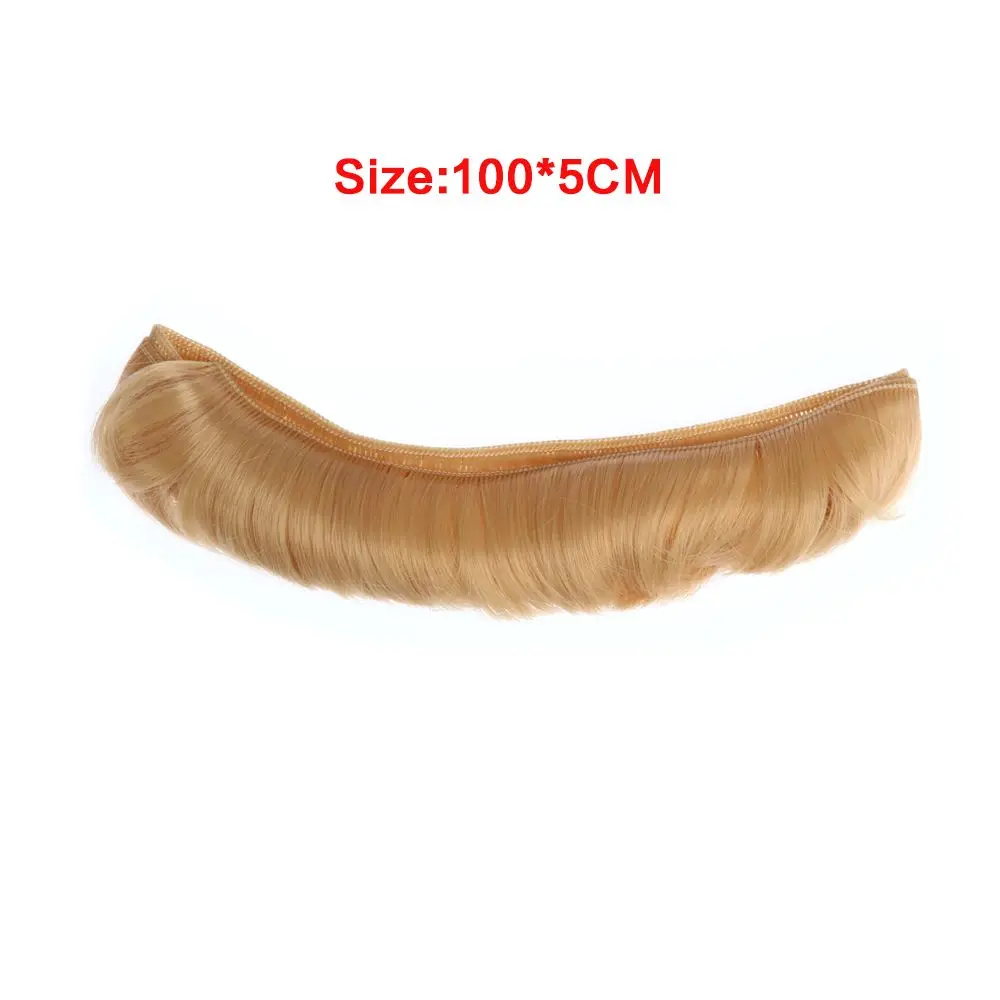 5CM DIY Accessories 1/6 1/4 1/3 Short Curly Wigs Doll Fringe Hair Toy Toupee Mini Tresses High-Temperature