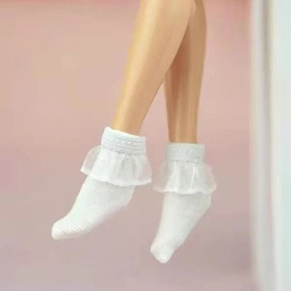 Handmade Lace Stockings New Fashion Casual Wear Legging Long Doll Socks 1/6 BJD Doll