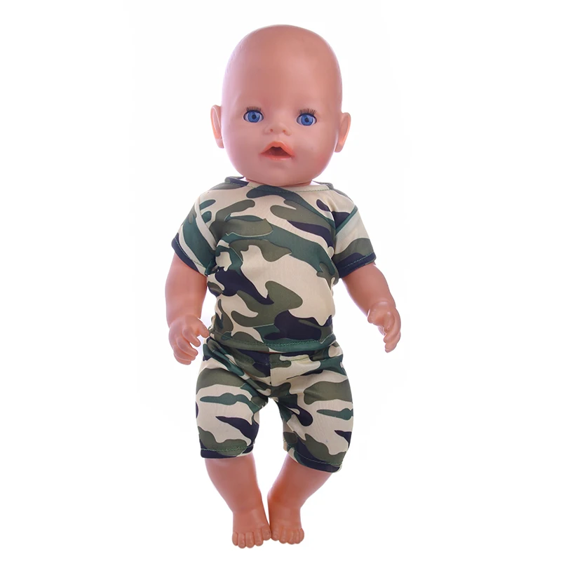 2 Pcs/Set Cute Pajamas Doll Accessories Clothes Dress For 18 Inch Girl Doll & 43 cm New Baby Doll,Our Generation,gifts