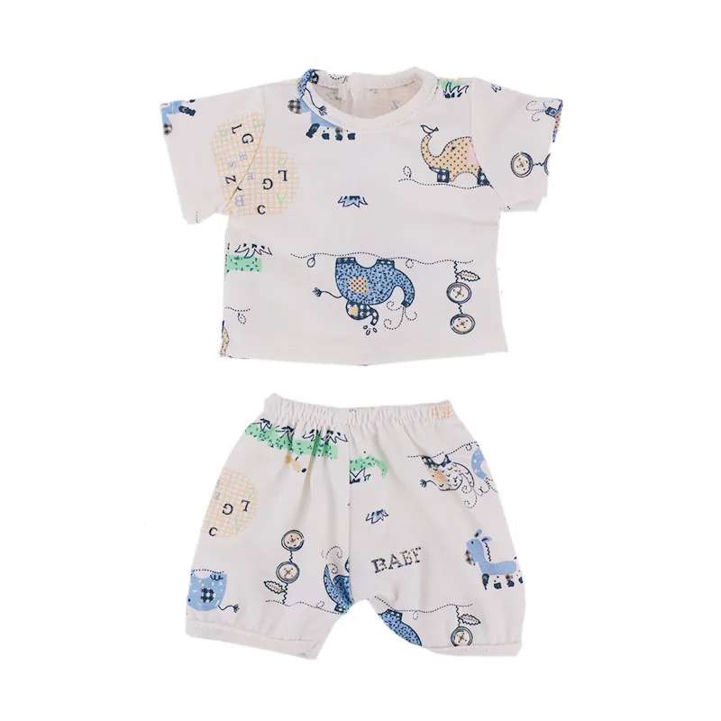 2 Pcs/Set Cute Pajamas Doll Accessories Clothes Dress For 18 Inch Girl Doll & 43 cm New Baby Doll,Our Generation,gifts