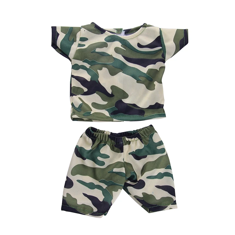 2 Pcs/Set Cute Pajamas Doll Accessories Clothes Dress For 18 Inch Girl Doll & 43 cm New Baby Doll,Our Generation,gifts