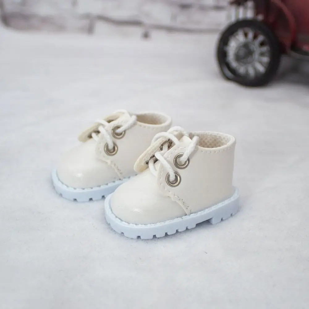 20cm Cotton Doll Shoes Clothes Accessories For 1/12 Dolls Casual Wear Leather Shoes Short Boots Fashion Sneakers DIY Doll Gift