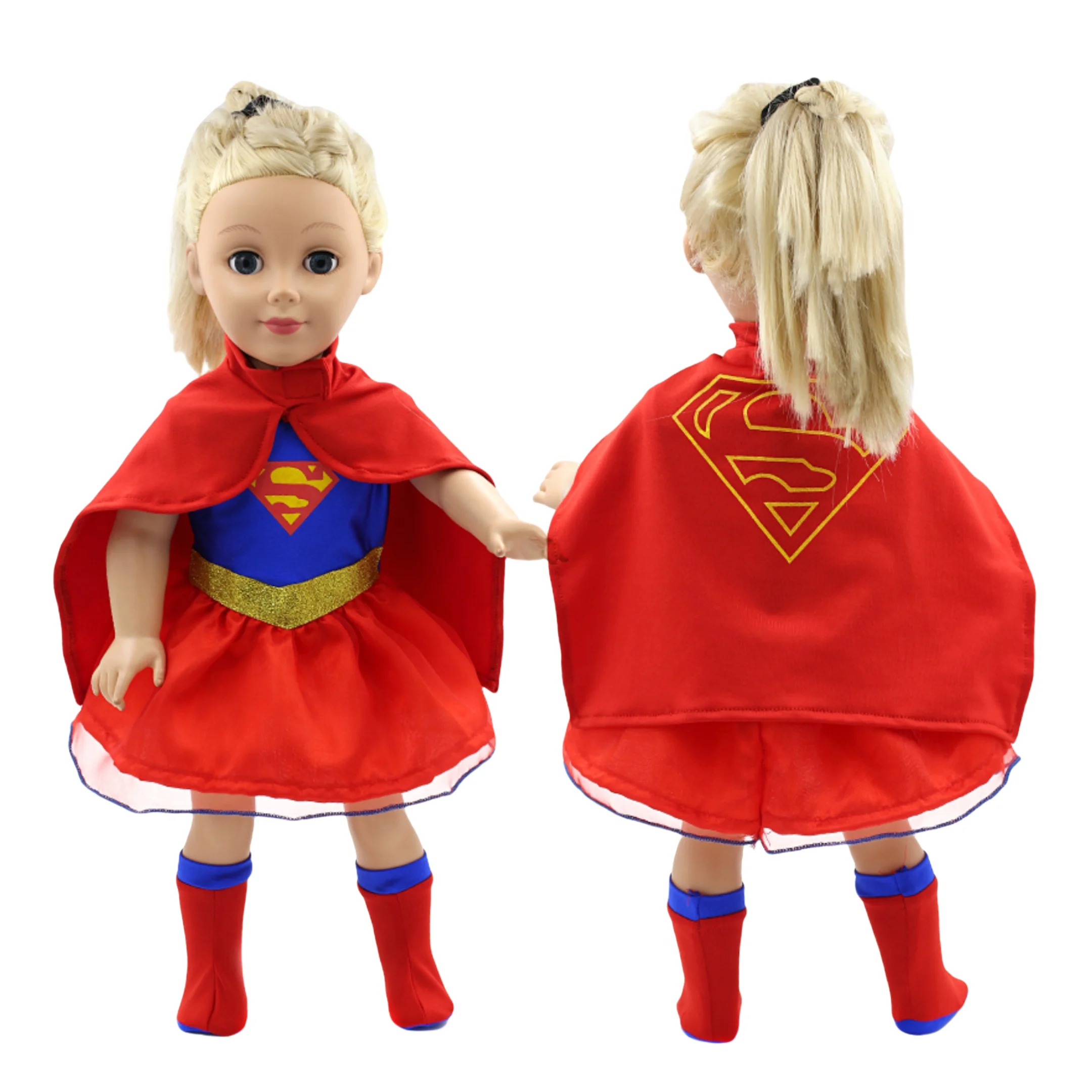 Adorable Dolls Clothes and Accessories - Perfect Gift for Girls Who Love to Dress up Their 16-18 Inch Dolls