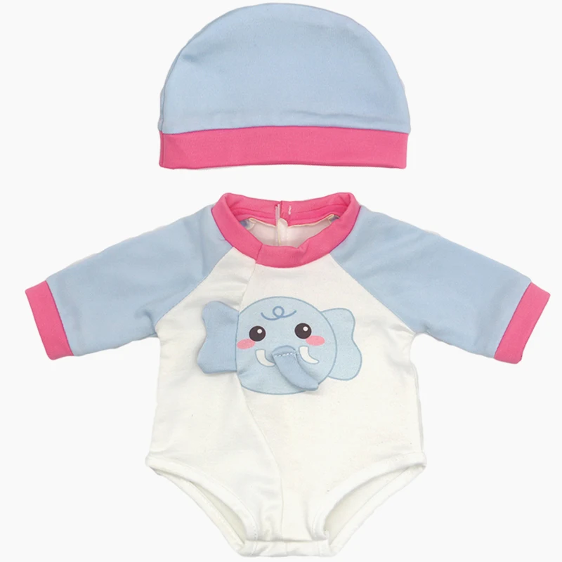 Winter Hoody Coat And Flower Strap Dress Pants Outfit for 43cm 18-Inch AG Girl Dolls Baby Doll Clothes Set