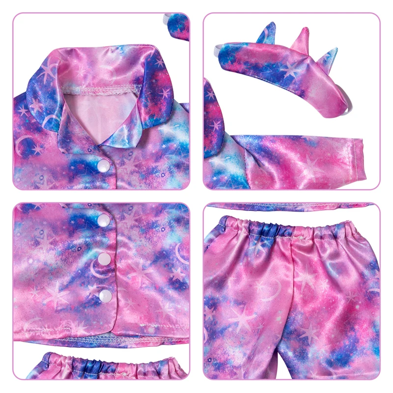 Winter Hoody Coat And Flower Strap Dress Pants Outfit for 43cm 18-Inch AG Girl Dolls Baby Doll Clothes Set