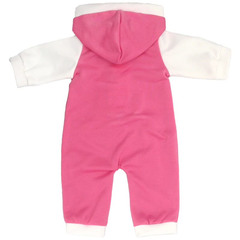 Winter Hoody Coat And Flower Strap Dress Pants Outfit for 43cm 18-Inch AG Girl Dolls Baby Doll Clothes Set