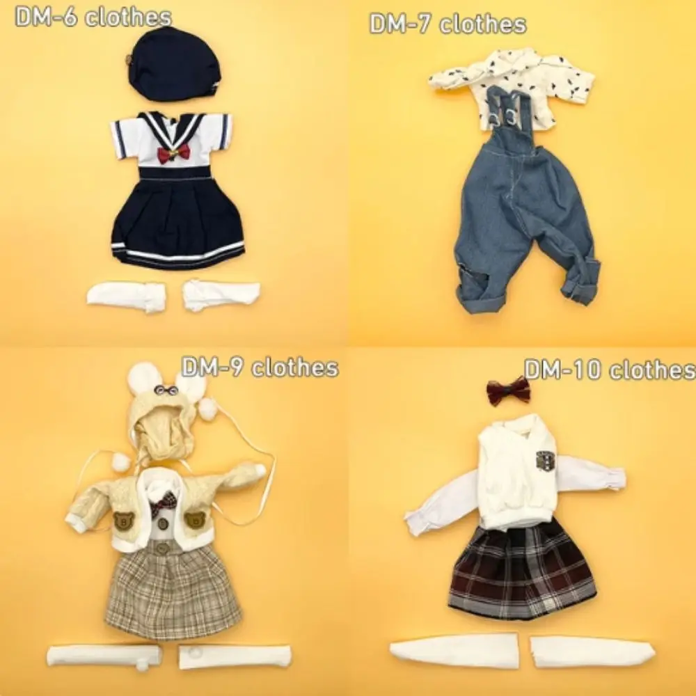 Skirt 30cm BJD Doll Clothes Colorful Kawaii 1/6 Bjd Doll Clothes Cute 3D Simulated Eye 11 Inch BJD Dolls Dress 11 Inch Doll