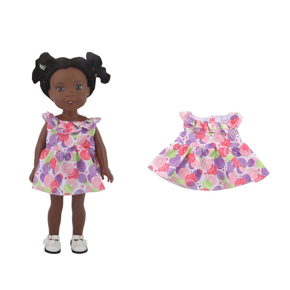 Newest Fashion 14 Inch Doll Skirt Clothes 31-35cm Bow-knot Flower Dress Fit Blyth Doll For 1/6 BJD SD Doll Accessories Panties
