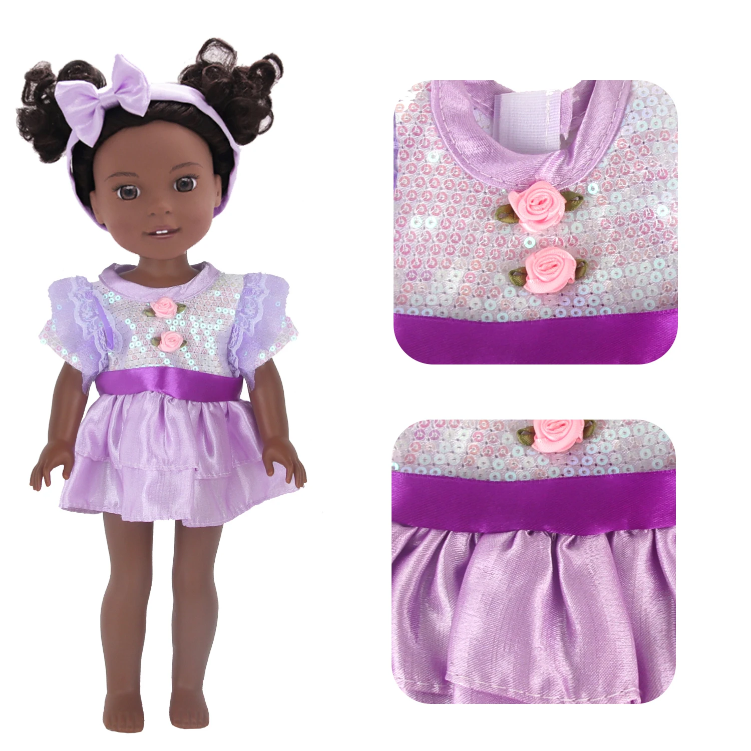 Newest Fashion 14 Inch Doll Skirt Clothes 31-35cm Bow-knot Flower Dress Fit Blyth Doll For 1/6 BJD SD Doll Accessories Panties