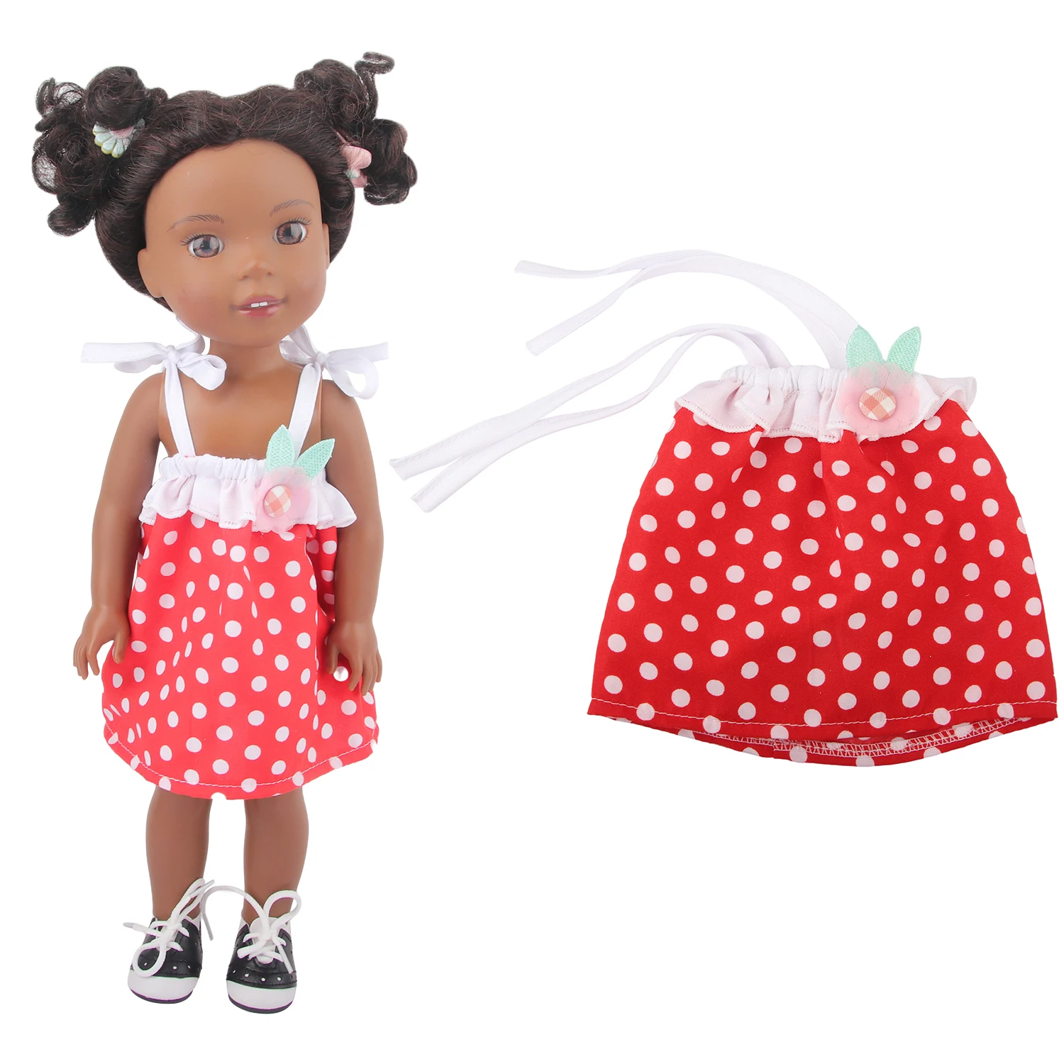 Newest Fashion 14 Inch Doll Skirt Clothes 31-35cm Bow-knot Flower Dress Fit Blyth Doll For 1/6 BJD SD Doll Accessories Panties