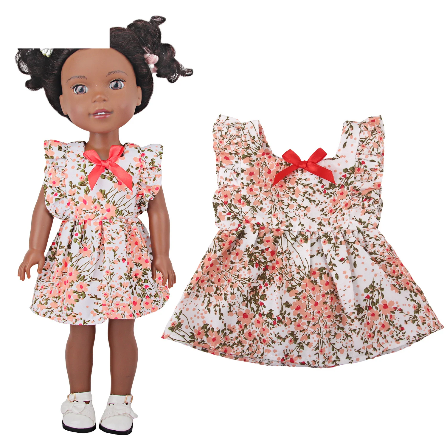 Newest Fashion 14 Inch Doll Skirt Clothes 31-35cm Bow-knot Flower Dress Fit Blyth Doll For 1/6 BJD SD Doll Accessories Panties