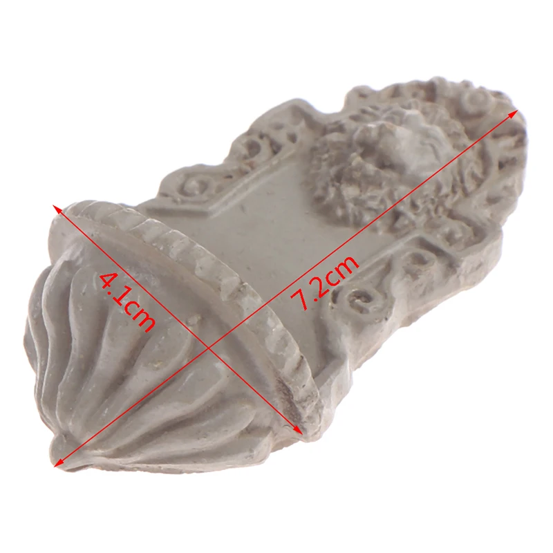 New Hot!1pc Dollhouse Miniature Garden Pool Mini Lion Head Wall Decor Pool Garden Decor Doll House Accessories Kid Toy Gifts