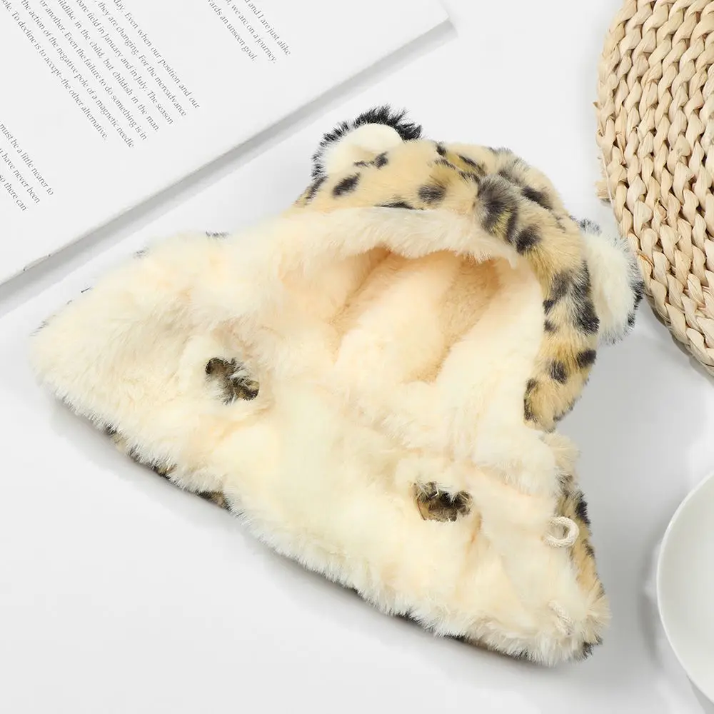 20CM Doll Clothes Plush Fur Coat Cartoon Animal Horn Buckle Overcoat Rabbit Bear Tiger Winter Hairy Outfits For Idol Dolls Toys