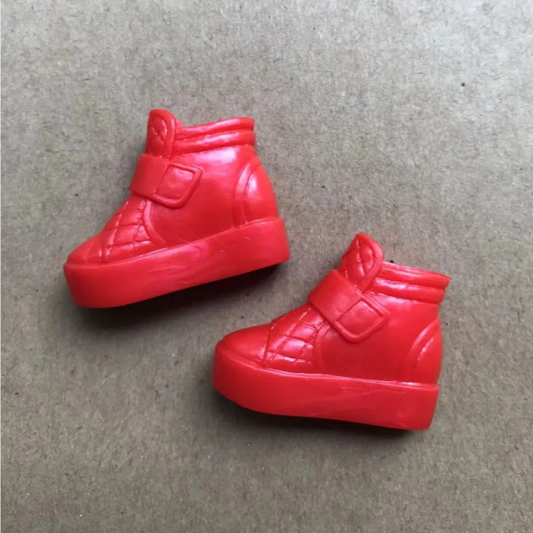 Licca Doll Shoes Sandals 1/6 Doll Accessories White Blue Red Black Yellow Coffee Color Doll Parts Cute Doll Decors