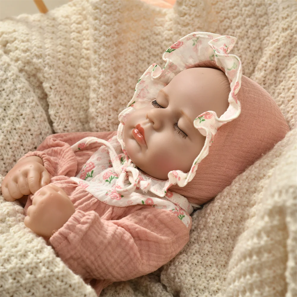 Doll Clothes for 16 Inch 40cm Reborn Baby Doll Sweater Clothes Dress Set for Baby New Born Doll Accessories Kids Gift Toys DIY