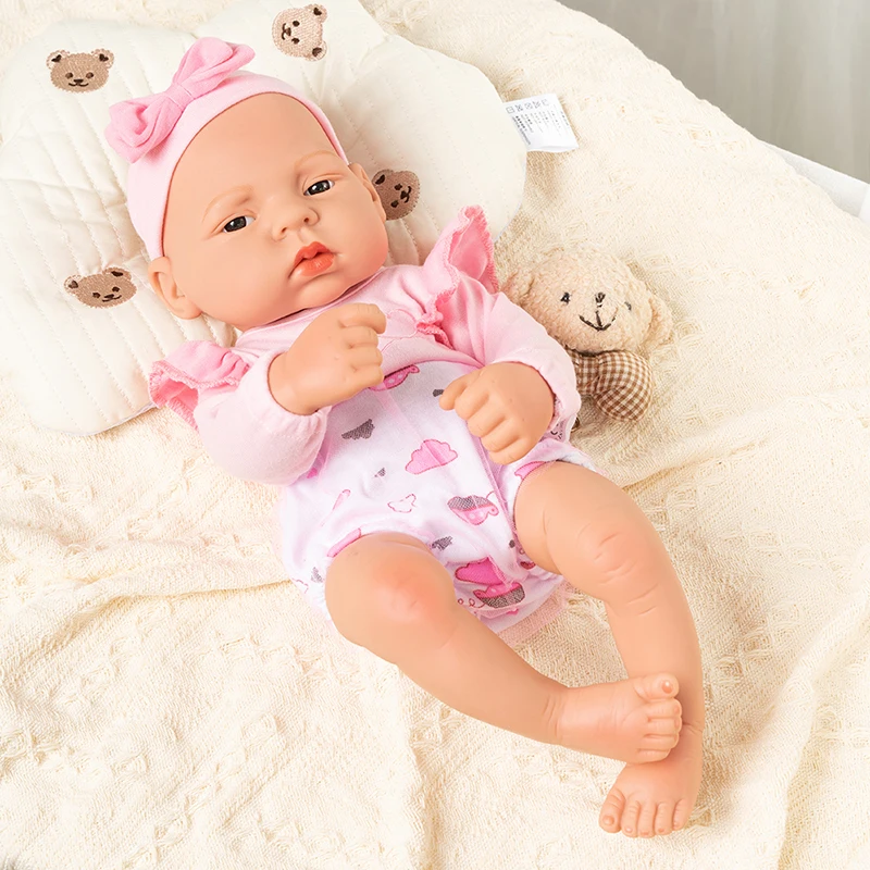 Doll Clothes for 16 Inch 40cm Reborn Baby Doll Sweater Clothes Dress Set for Baby New Born Doll Accessories Kids Gift Toys DIY