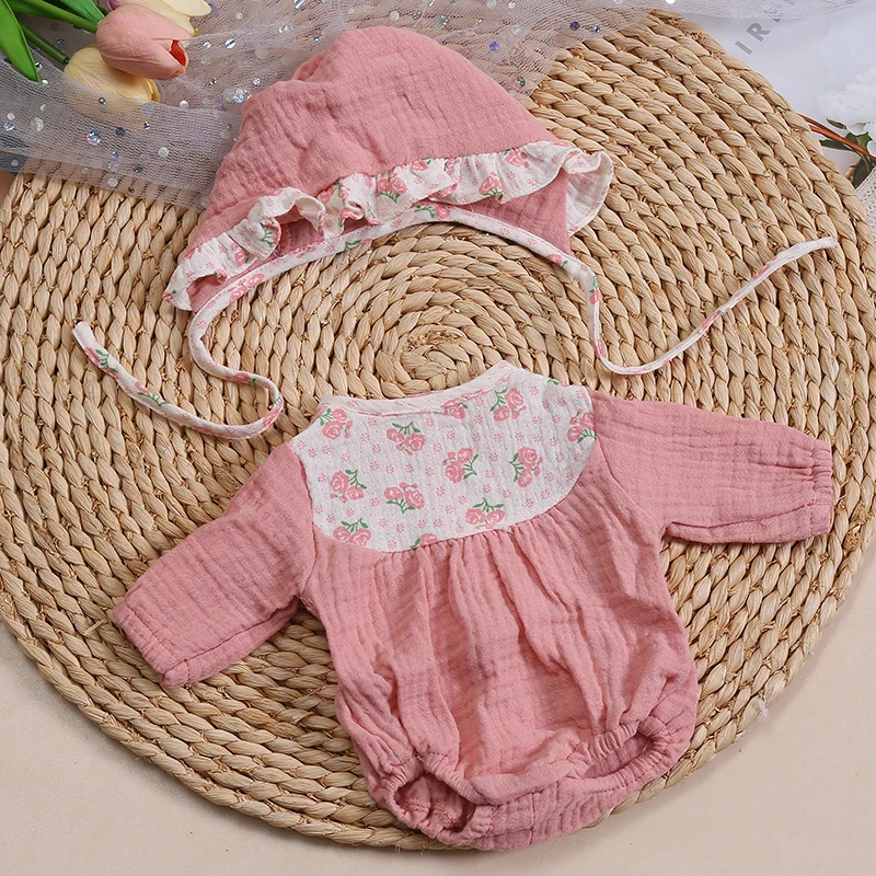 Doll Clothes for 16 Inch 40cm Reborn Baby Doll Sweater Clothes Dress Set for Baby New Born Doll Accessories Kids Gift Toys DIY