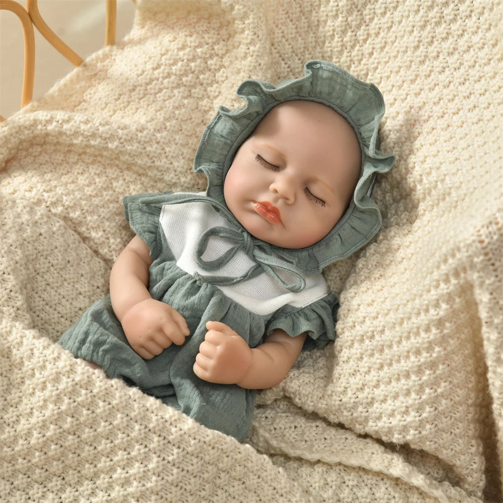 Doll Clothes for 16 Inch 40cm Reborn Baby Doll Sweater Clothes Dress Set for Baby New Born Doll Accessories Kids Gift Toys DIY