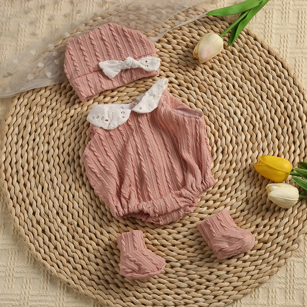 Doll Clothes for 16 Inch 40cm Reborn Baby Doll Sweater Clothes Dress Set for Baby New Born Doll Accessories Kids Gift Toys DIY