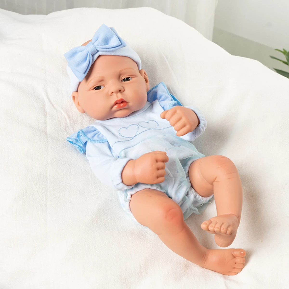 Doll Clothes for 16 Inch 40cm Reborn Baby Doll Sweater Clothes Dress Set for Baby New Born Doll Accessories Kids Gift Toys DIY