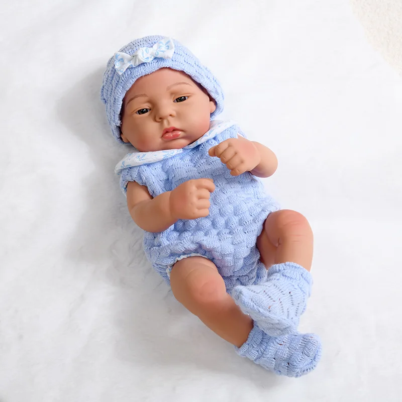 Doll Clothes for 16 Inch 40cm Reborn Baby Doll Sweater Clothes Dress Set for Baby New Born Doll Accessories Kids Gift Toys DIY