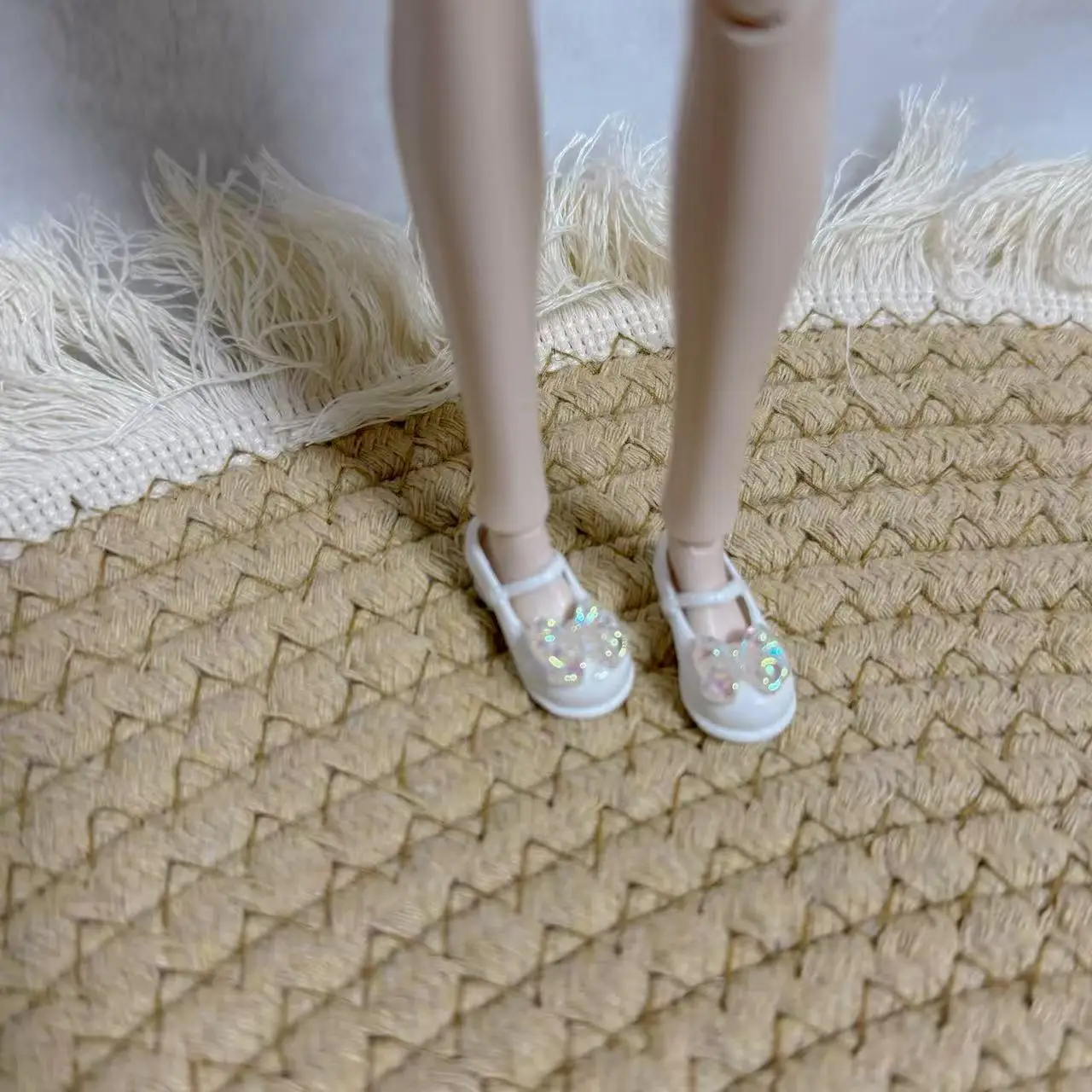 Fashion 1/6 Blythe Doll Shoes Barbi Doll Shoes Accessories 2.2x1.2cm