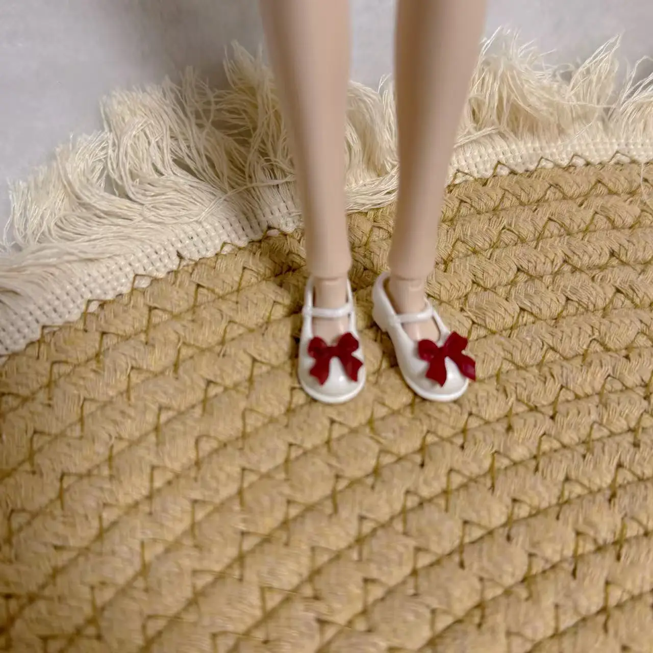 Fashion 1/6 Blythe Doll Shoes Barbi Doll Shoes Accessories 2.2x1.2cm