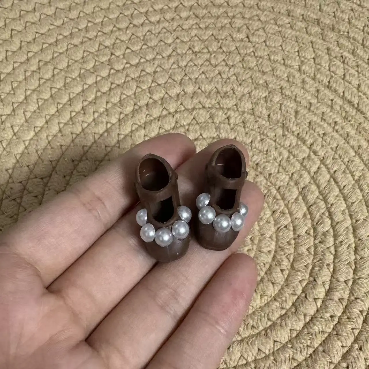 Fashion 1/6 Blythe Doll Shoes Barbi Doll Shoes Accessories 2.2x1.2cm
