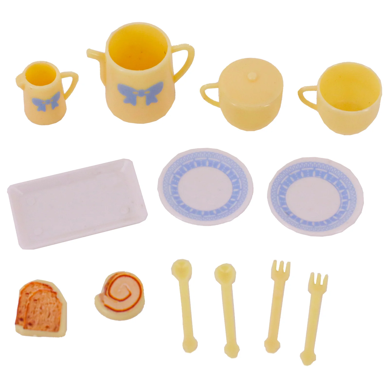 For 17CM Doll Accessories Apron Kitchenware Mini Food Cart Plates For Labubu Doll Cute Mini Pop Accessories,Festival Gifts Toys