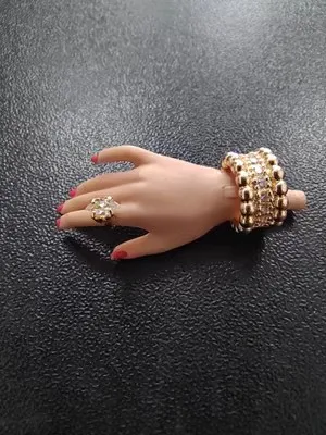 Doll Jewelry Decoration 1:6 Dollhouse Mini Handmade Jewelry Bracelets/Jewelry Model for Doll Decorative Toys,Gift Accessories